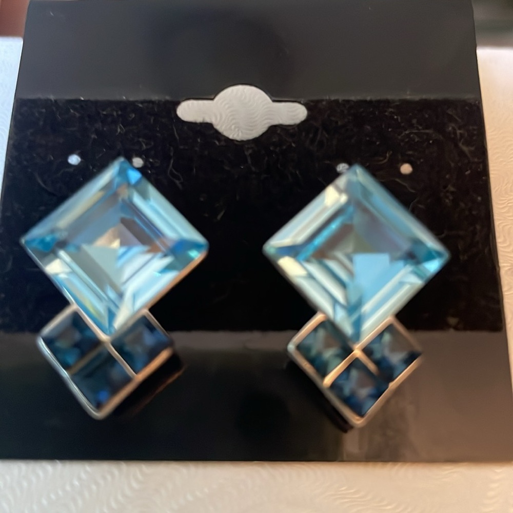 Vintage Yves Saint Laurent pierced earrings